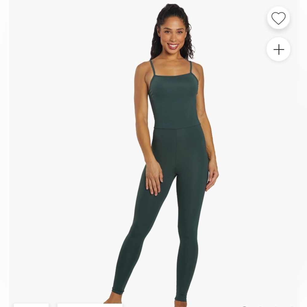 Girlfriend Collective Moss Unitard, size M